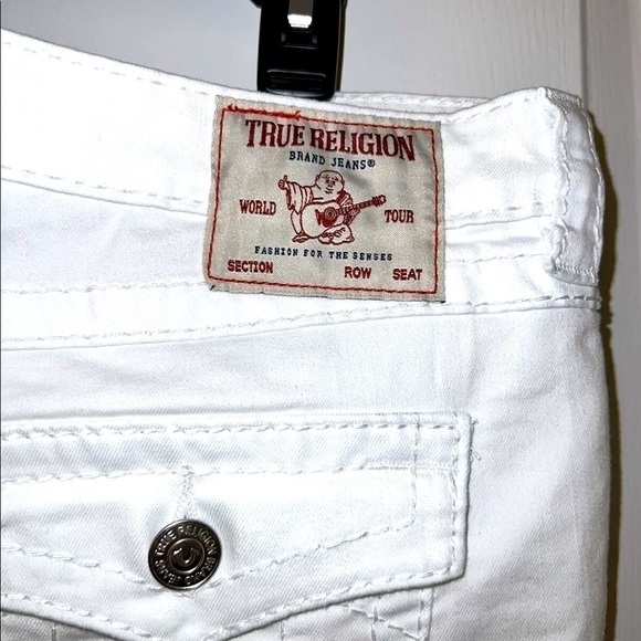 DESIGNER Jean Shorts True Religion Size 28 available NWT - Picture 7 of 8
